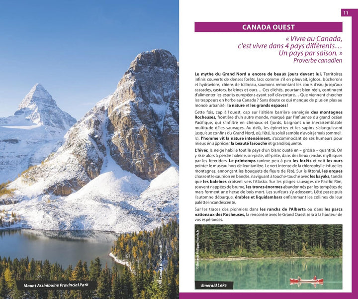 Guide du Routard - Canada Ouest 2026/27 | Hachette guide de voyage Hachette