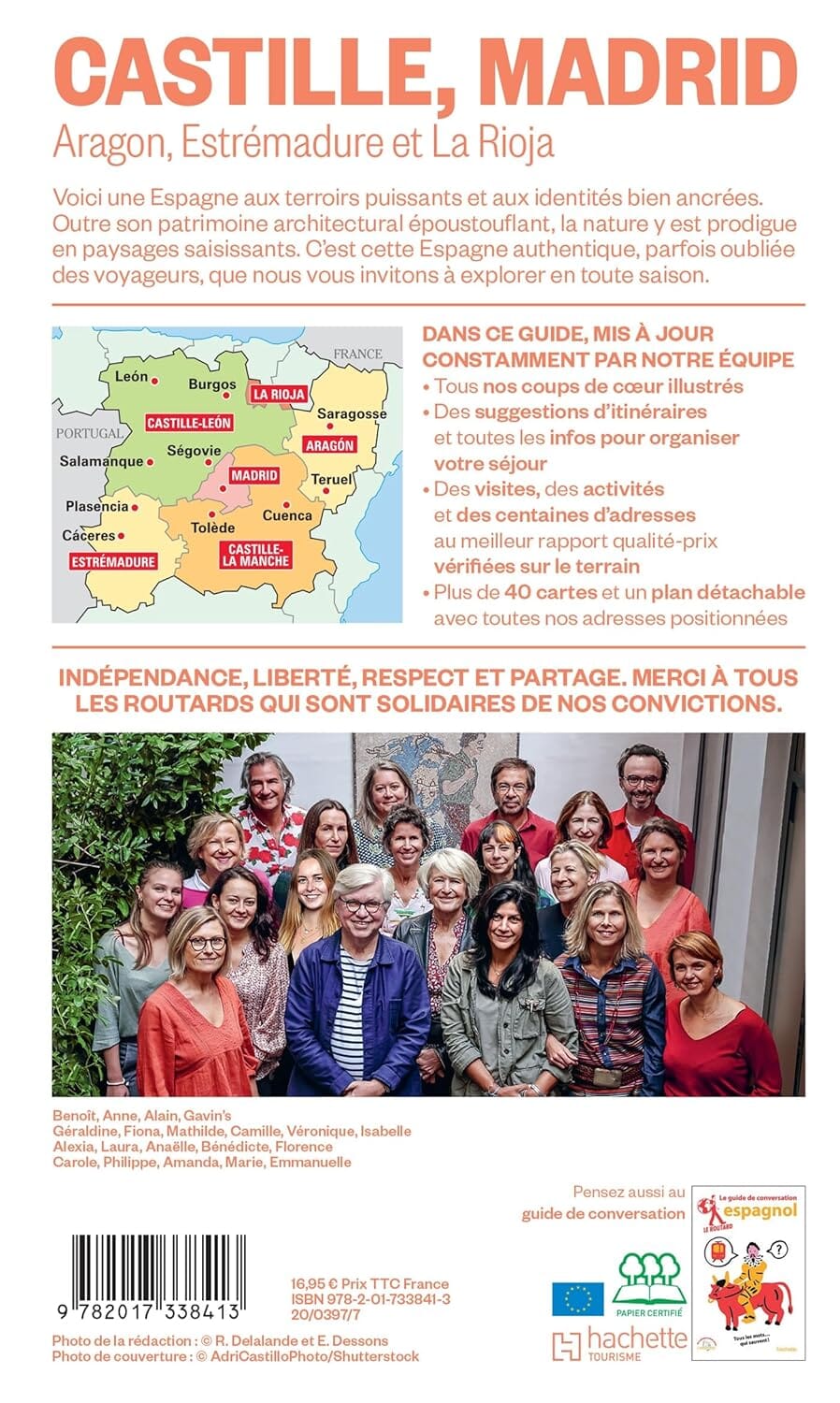 Guide du Routard - Castille & Madrid, avec Aragon, Estrémadure et La Rioja 2026/27 | Hachette guide de voyage Hachette 