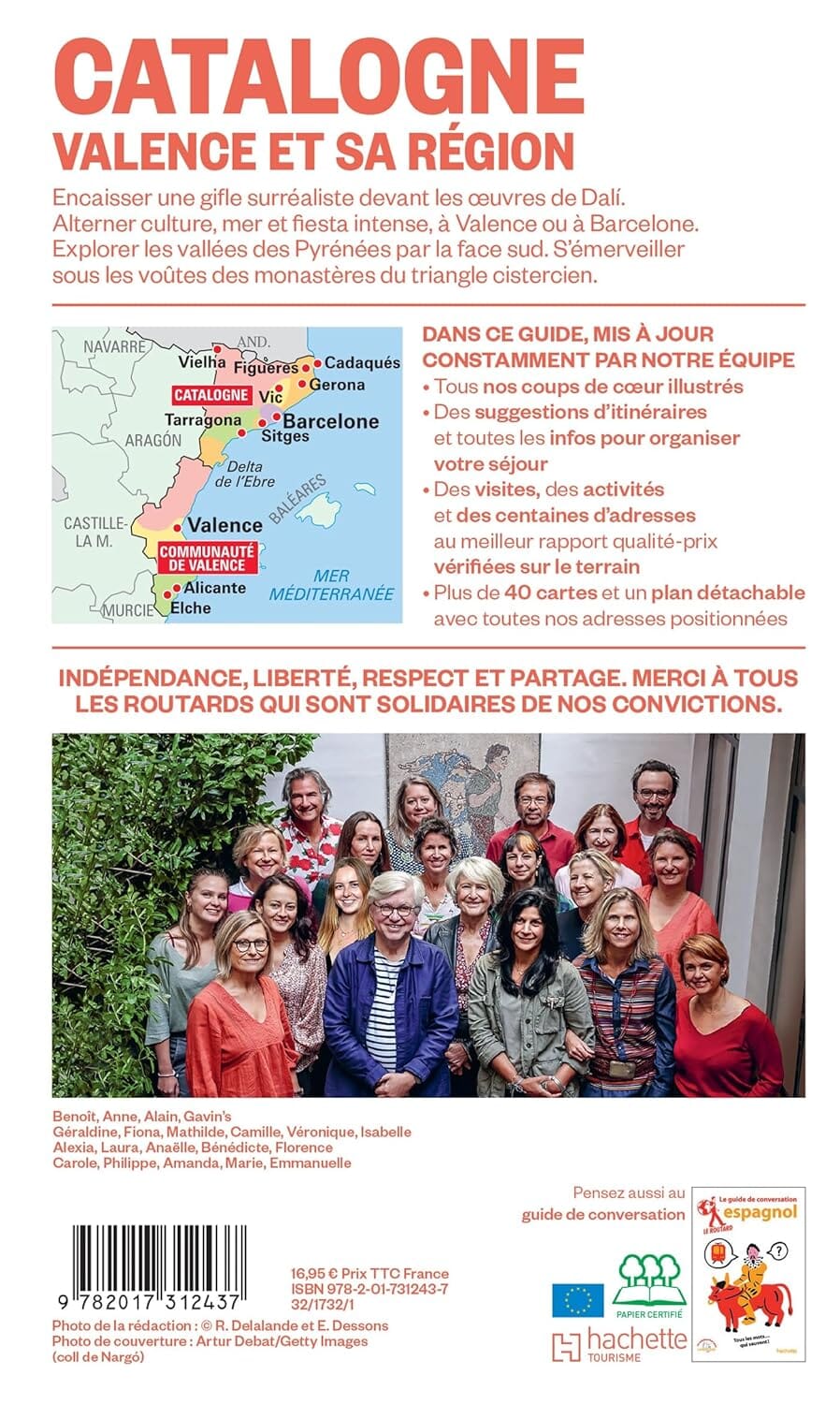 Guide du Routard - Catalogne, Valence et sa région 2025/26 | Hachette guide de voyage Hachette 