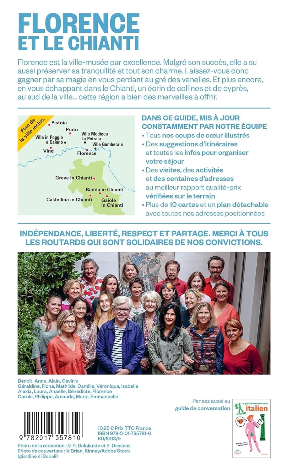 Guide du Routard - Florence et le Chianti 2026/27 + carte | Hachette guide de voyage Hachette