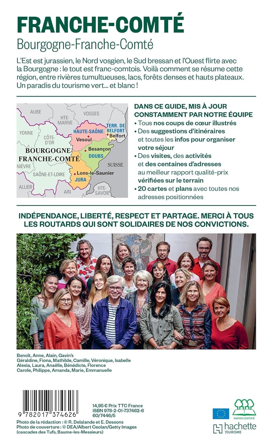 Guide du Routard - Franche-Comté 2026/27 | Hachette guide de voyage Hachette 