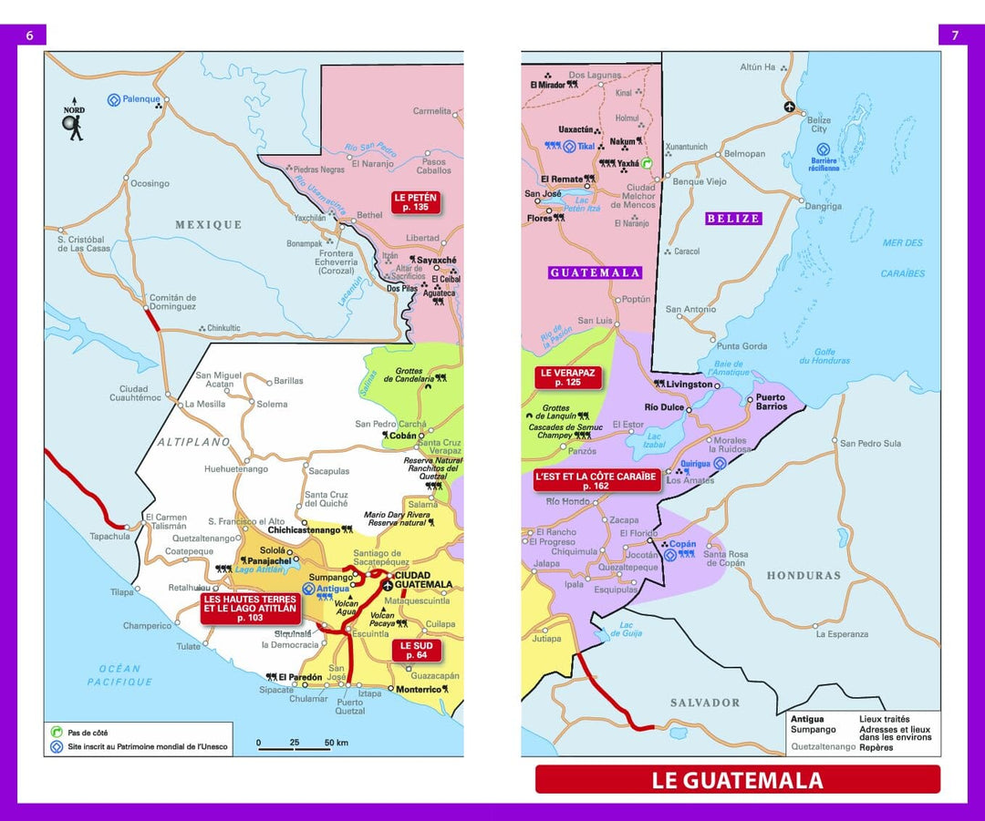 Guide du Routard - Guatemala & Belize 2024/25 | Hachette guide petit format Hachette 