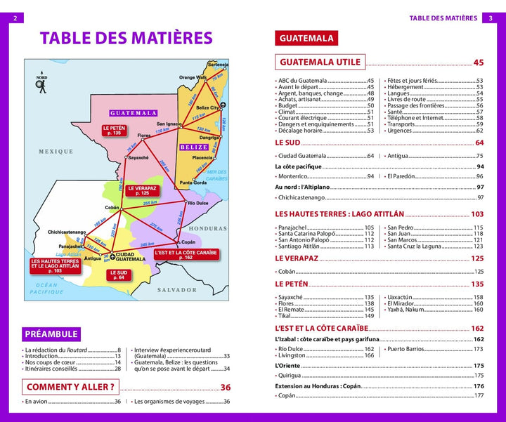 Guide du Routard - Guatemala & Belize 2024/25 | Hachette guide petit format Hachette 
