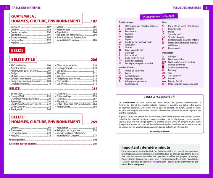 Guide du Routard - Guatemala & Belize 2024/25 | Hachette guide petit format Hachette 