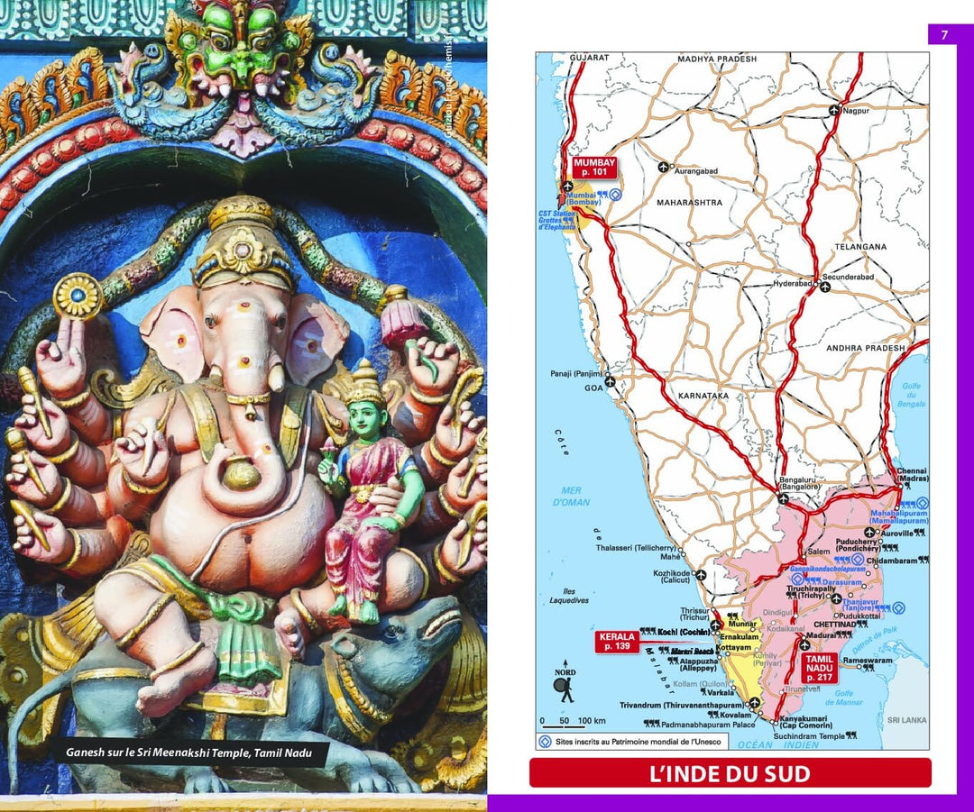 Guide du Routard - Inde du Sud 2024/25 | Hachette guide de voyage Hachette 