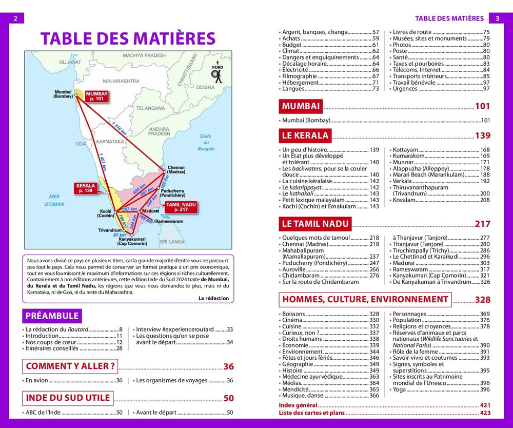 Guide du Routard - Inde du Sud 2024/25 | Hachette guide de voyage Hachette 