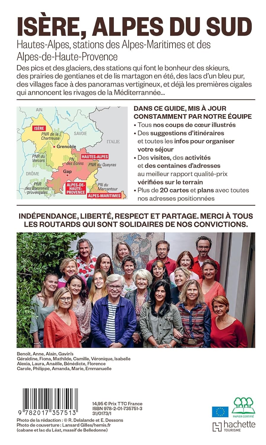 Guide du Routard - Isère, Alpes du Sud 2026/27 | Hachette guide de voyage Hachette