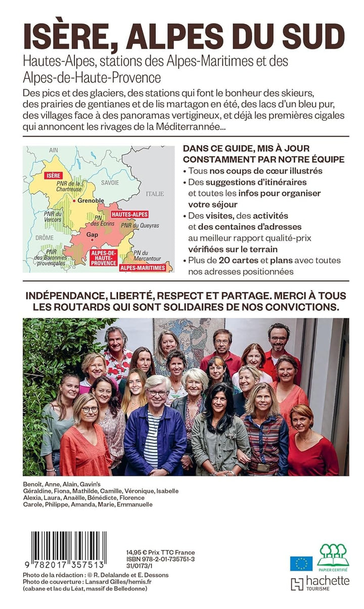 Guide du Routard - Isère, Alpes du Sud 2026/27 | Hachette guide de voyage Hachette