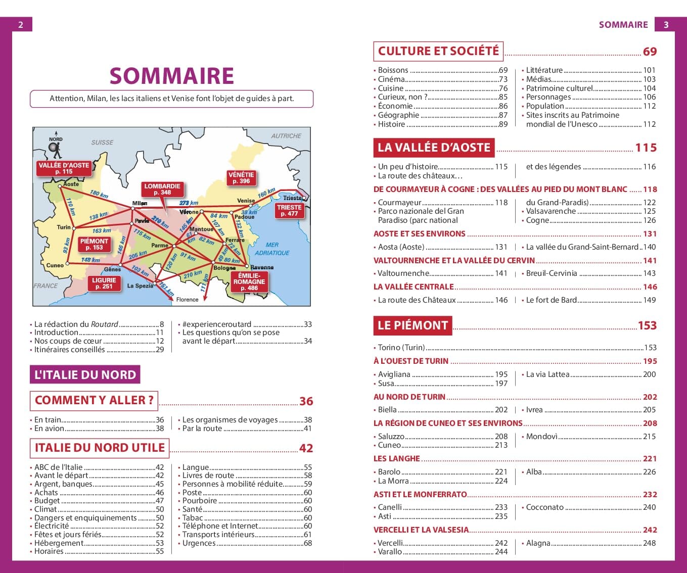 Guide du Routard - Italie du Nord 2025/26 (sans les lacs italiens, Venise et Milan) | Hachette guide de voyage Hachette