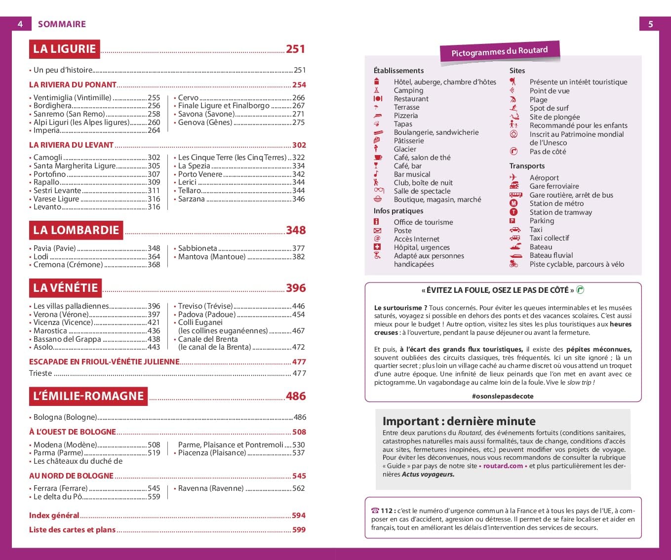 Guide du Routard - Italie du Nord 2025/26 (sans les lacs italiens, Venise et Milan) | Hachette guide de voyage Hachette