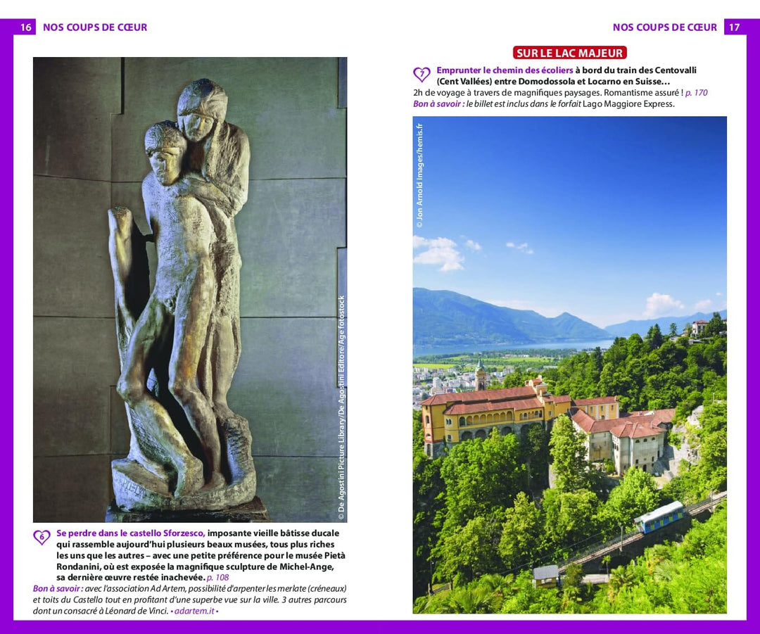 Guide du Routard - Lacs italiens & Milan 2024/25 | Hachette guide de voyage Hachette 