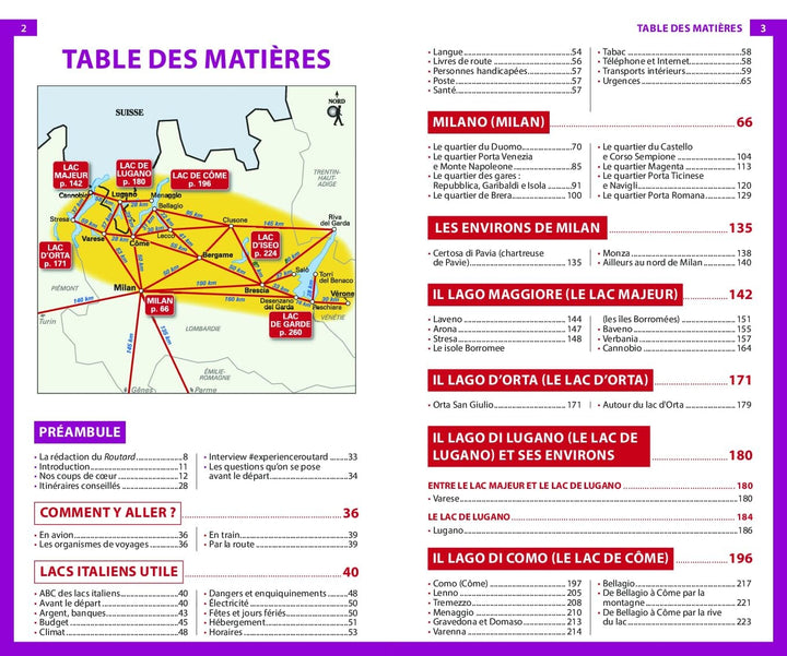 Guide du Routard - Lacs italiens & Milan 2024/25 | Hachette guide de voyage Hachette 
