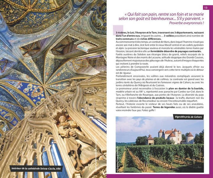 Guide du Routard - Lot, Aveyron, Tarn 2024/25 | Hachette guide de voyage Hachette 