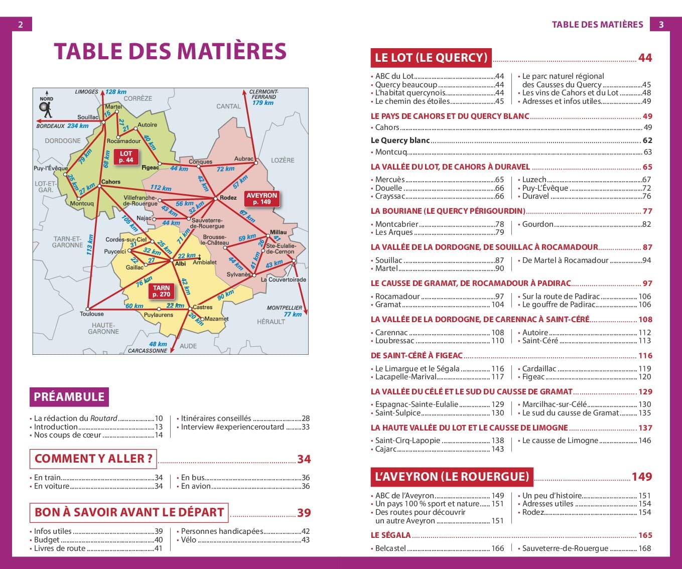 Guide du Routard - Lot, Aveyron, Tarn 2025/26 | Hachette guide de voyage Hachette