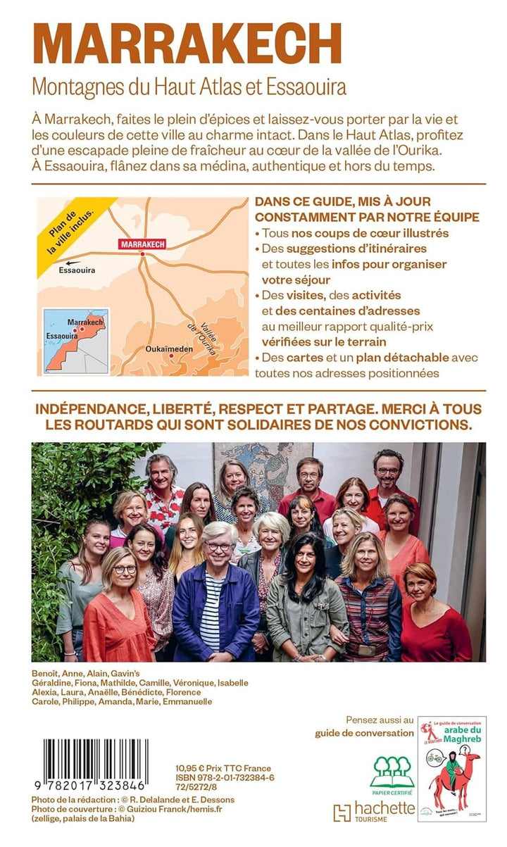 Guide du Routard - Marrakech, Haut Atlas & Essaouira + plan de ville 2026/27 | Hachette guide de voyage Hachette 