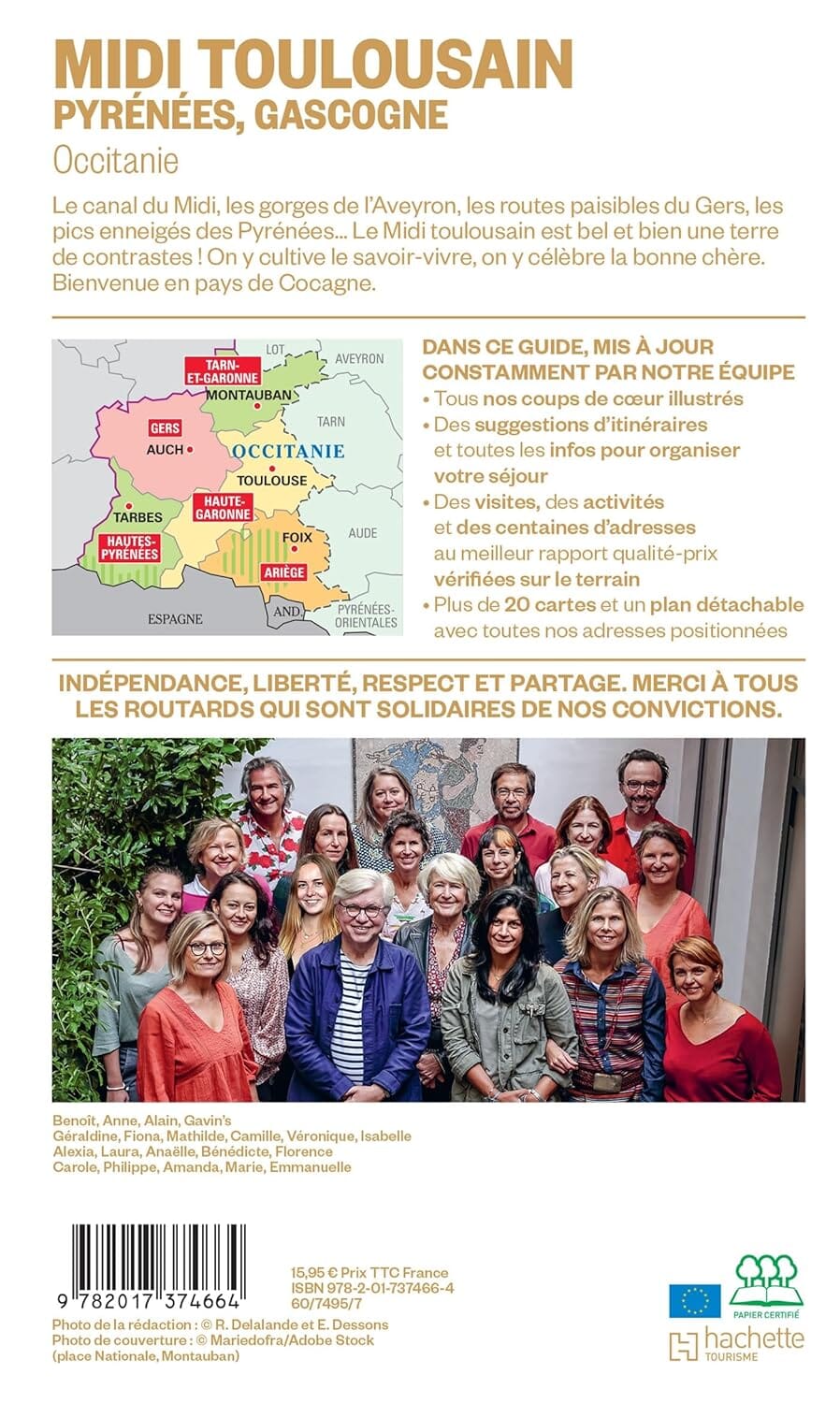 Guide du Routard - Midi Toulousain, Pyrénées, Gascogne 2026/27 | Hachette guide de voyage Hachette