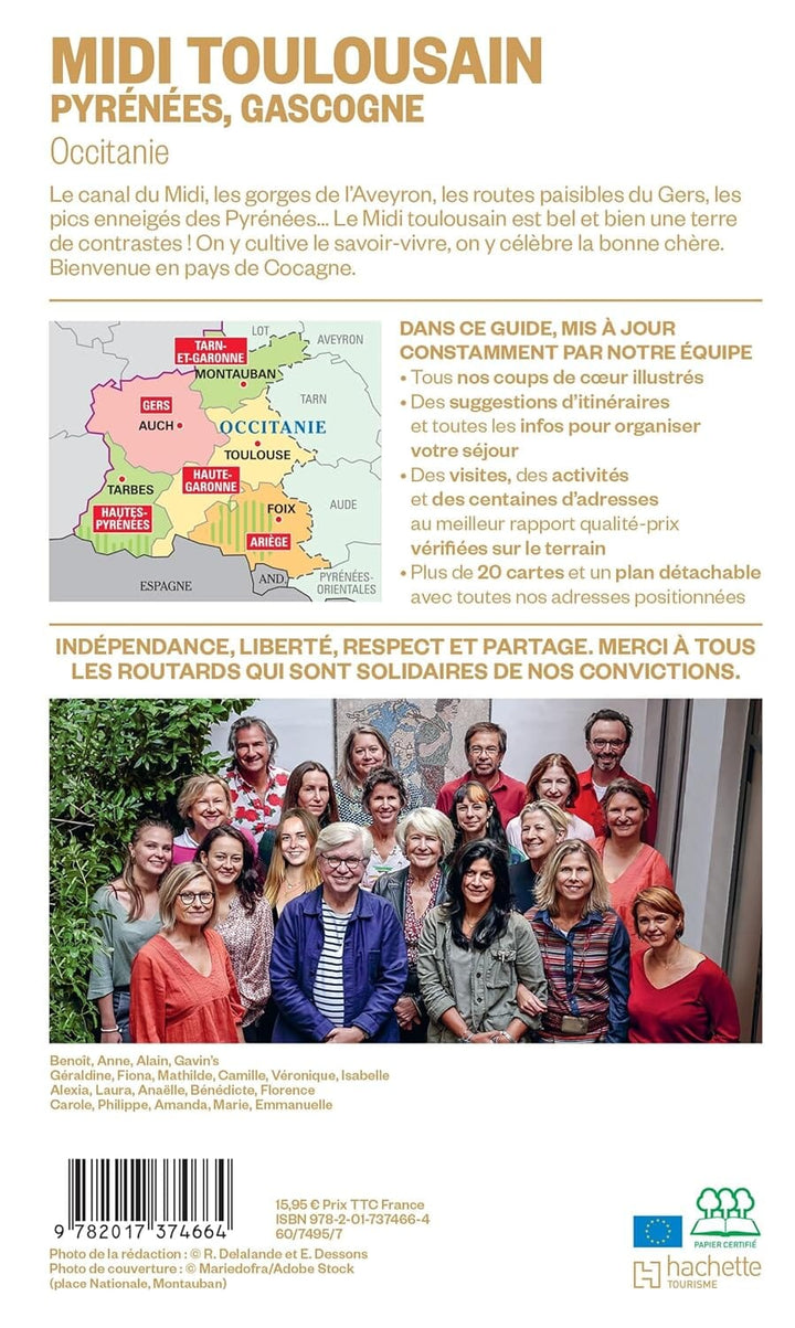 Guide du Routard - Midi Toulousain, Pyrénées, Gascogne 2026/27 | Hachette guide de voyage Hachette