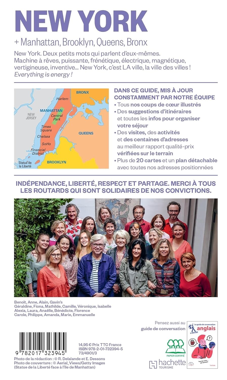 Guide du Routard - New York 2026/27 : Manhattan, Brooklyn, Queens, Bronx + carte | Hachette guide de voyage Hachette 