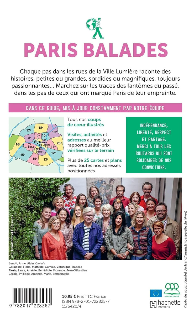 Guide du Routard - Paris Balades 2024/25 | Hachette guide de voyage Hachette 