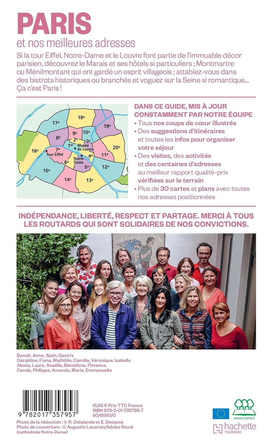 Guide du Routard - Paris et nos meilleures adresses 2026/27 | Hachette guide de voyage Hachette 