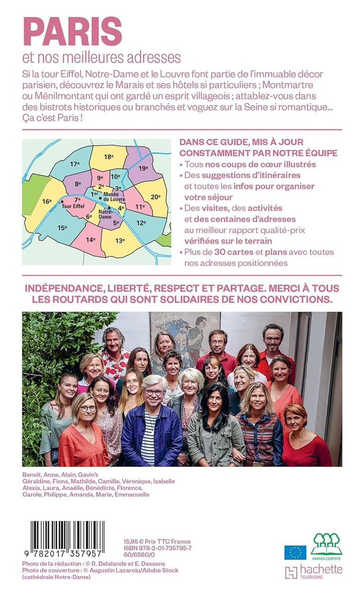 Guide du Routard - Paris et nos meilleures adresses 2026/27 | Hachette guide de voyage Hachette 