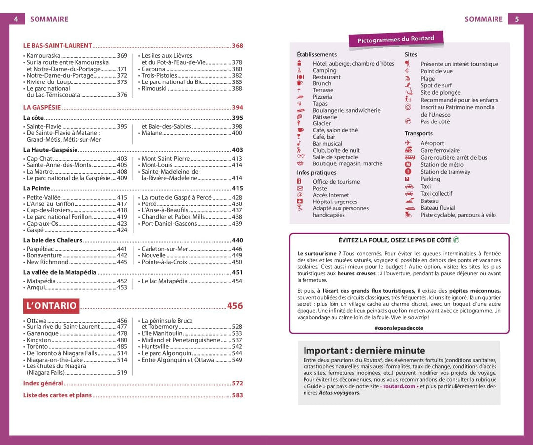 Guide du Routard - Québec, Ontario 2025/26 | Hachette guide de voyage Hachette 