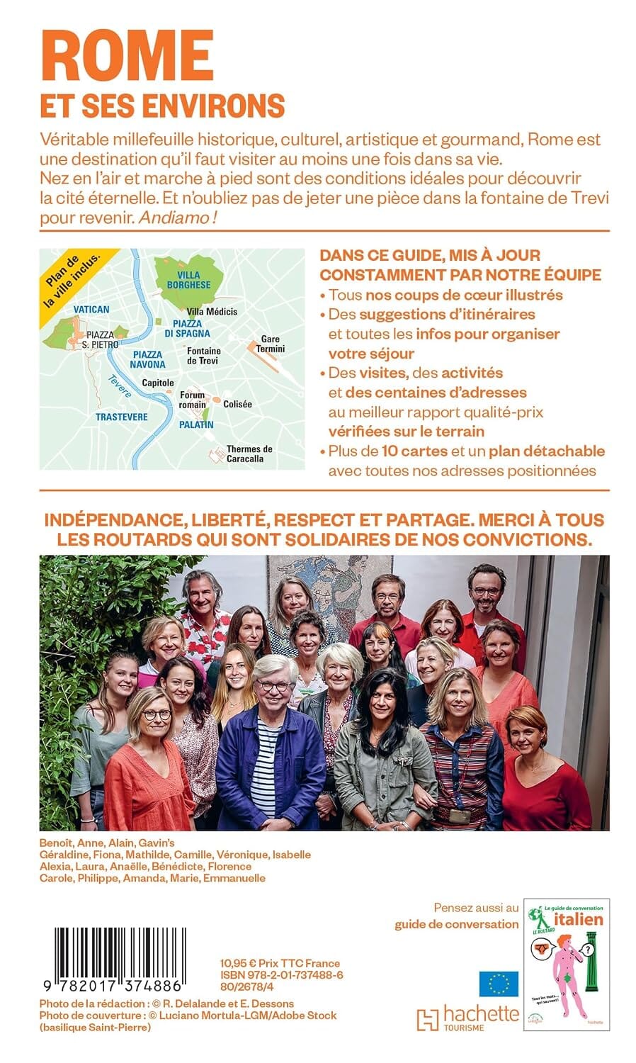 Guide du Routard - Rome 2027 + plan | Hachette guide de voyage Hachette 