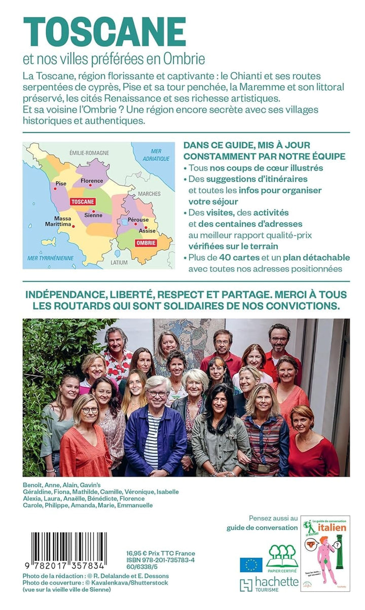 Guide du Routard - Toscane & Pérouse et Assise 2026/27 | Hachette guide de voyage Hachette 