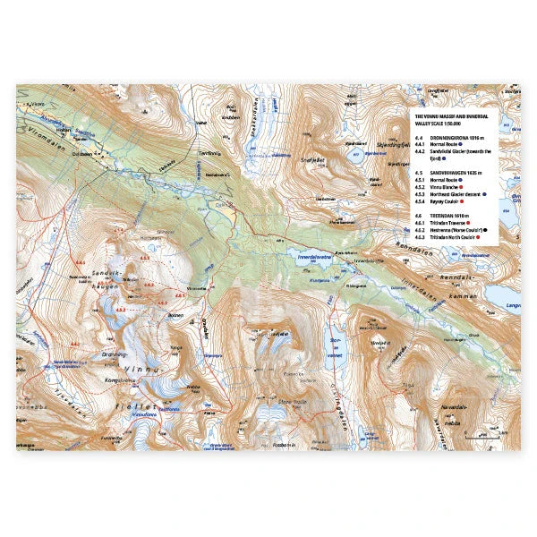 Guide (en anglais) - Ski Touring in Sunndal (Norvège) | Fri Flyt As guide de randonnée Fri Flyt As 