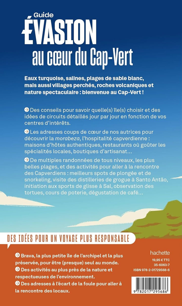 Guide Evasion - Cap-Vert - Édition 2025 | Hachette guide de voyage Hachette 