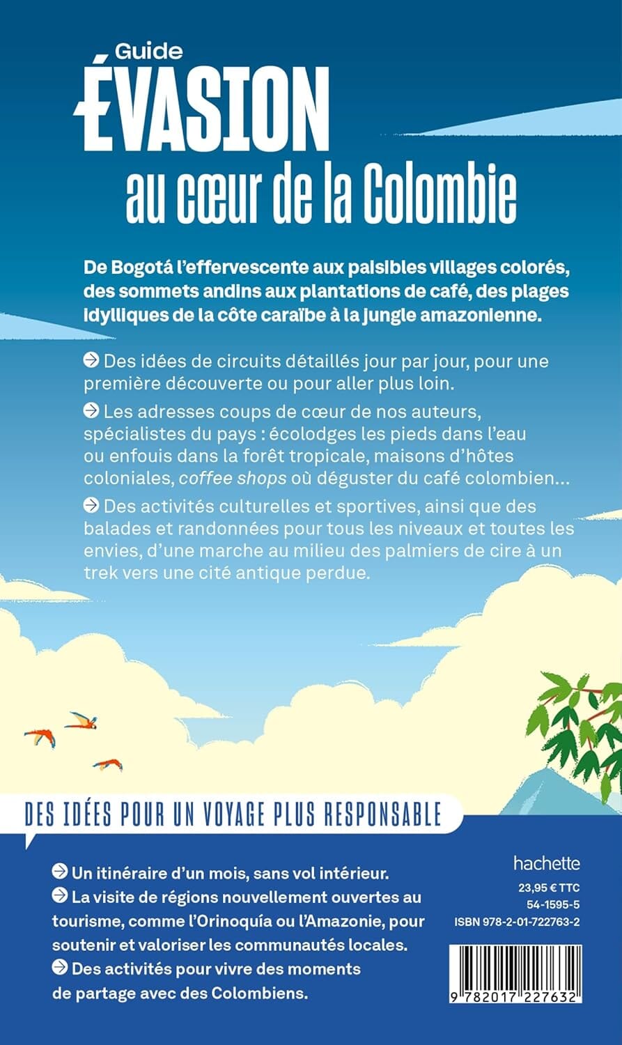 Guide Evasion - Colombie - Édition 2024 | Hachette guide de voyage Hachette