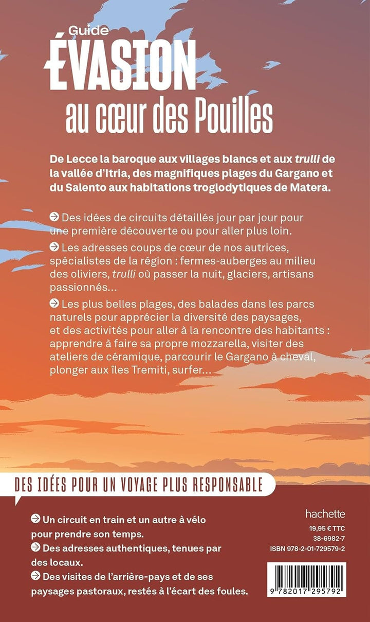 Guide Evasion - Pouilles & Matera 2026 | Hachette guide de voyage Hachette