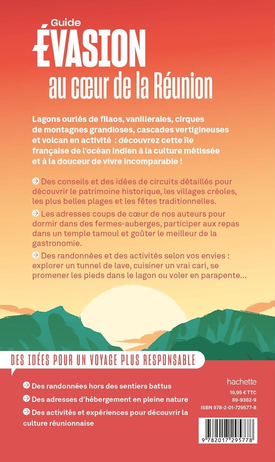 Guide Evasion - Réunion - Édition 2025 | Hachette guide de voyage Hachette 