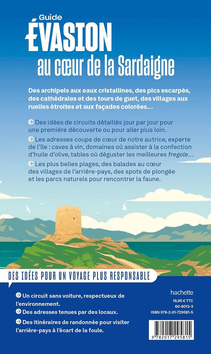 Guide Evasion - Sardaigne 2026 | Hachette guide de voyage Hachette 