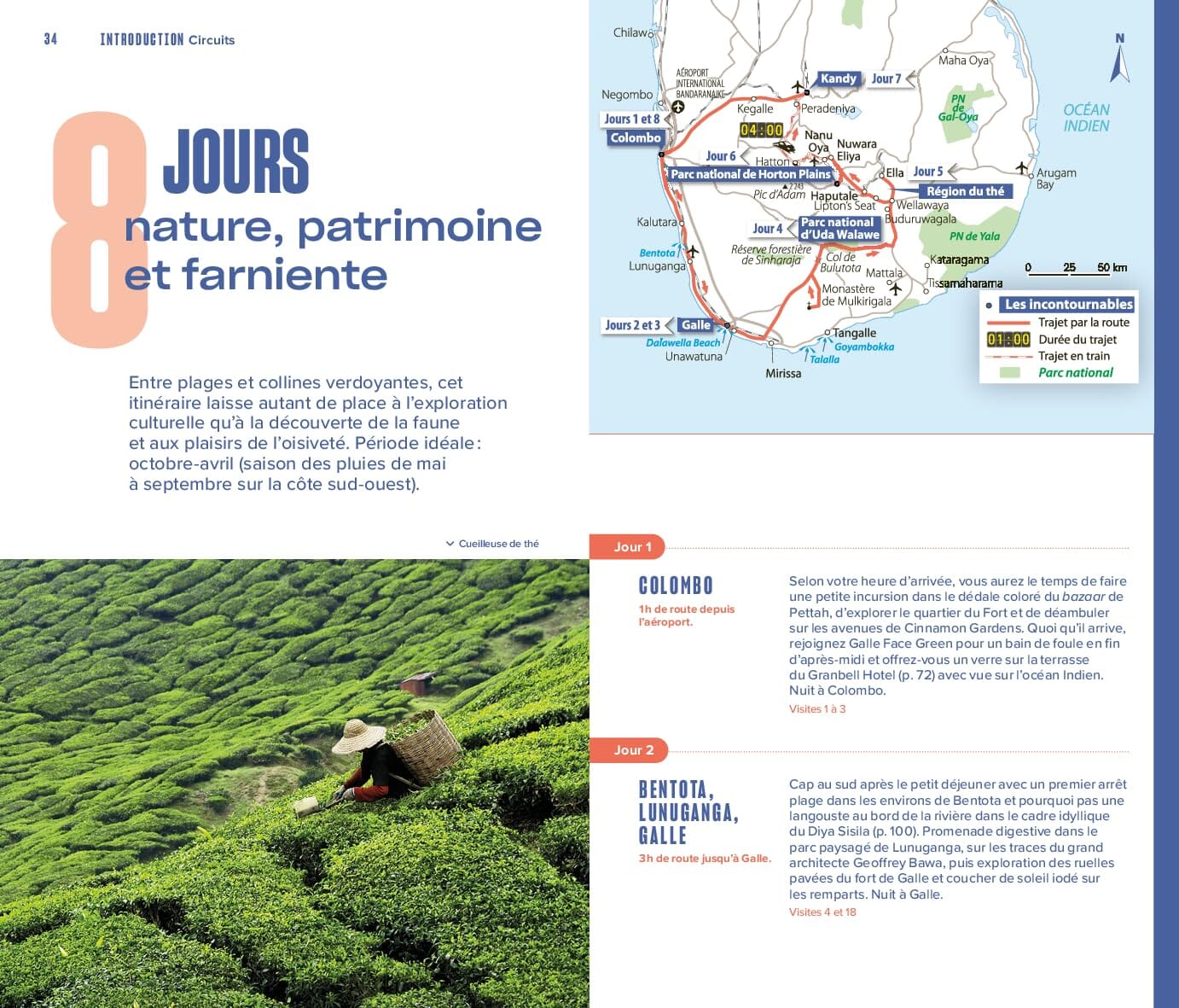 Guide Evasion - Sri Lanka - Édition 2024 | Hachette guide de voyage Hachette 