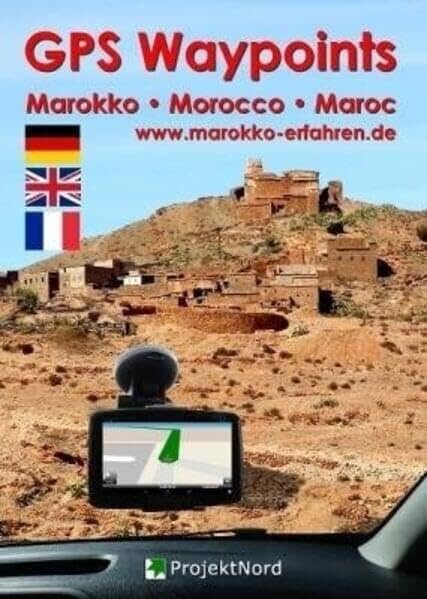 Guide - Maroc GPS Waypoints | Huber carte routière Huber