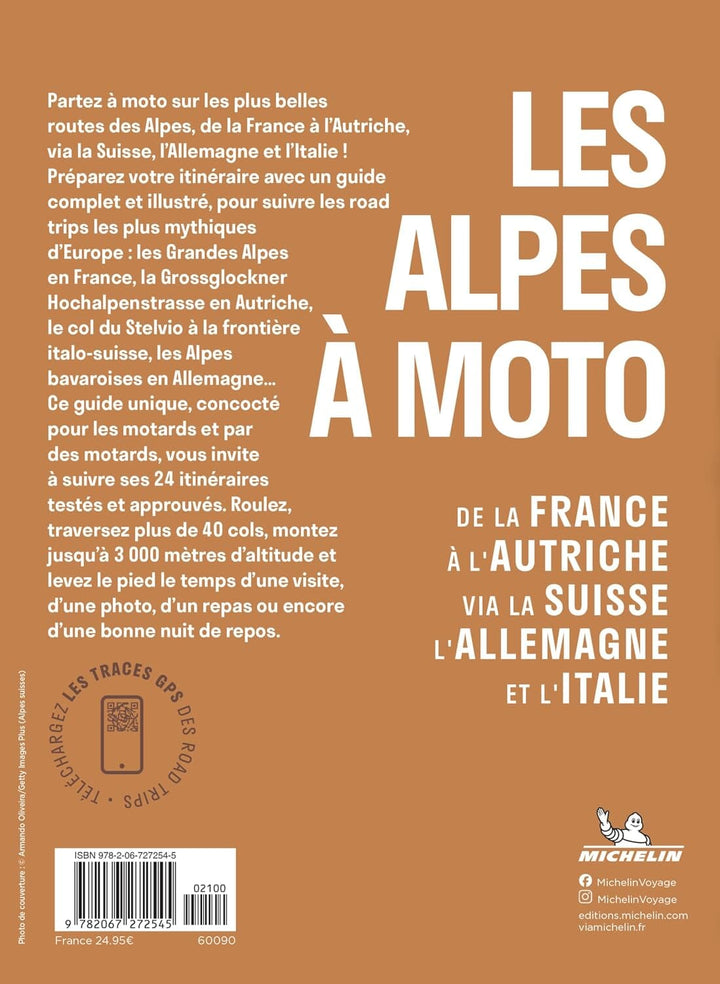 Guide pratique - Alpes à moto 2026 | Michelin guide de voyage Michelin 