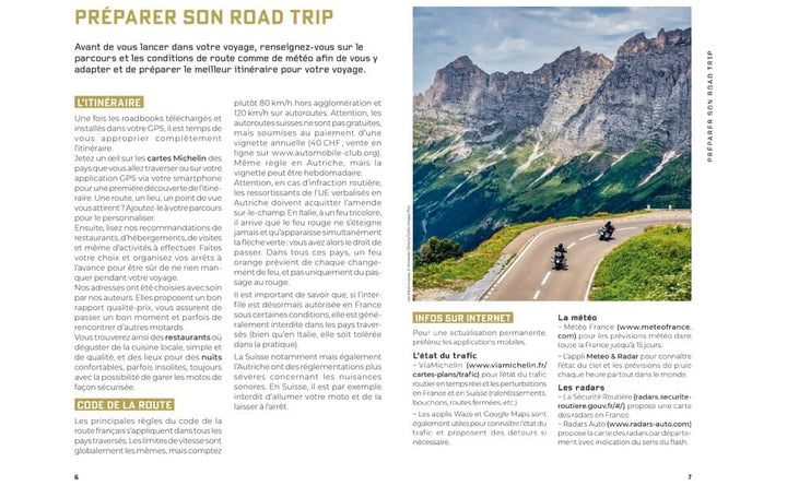 Guide pratique - Alpes à moto 2026 | Michelin guide de voyage Michelin 