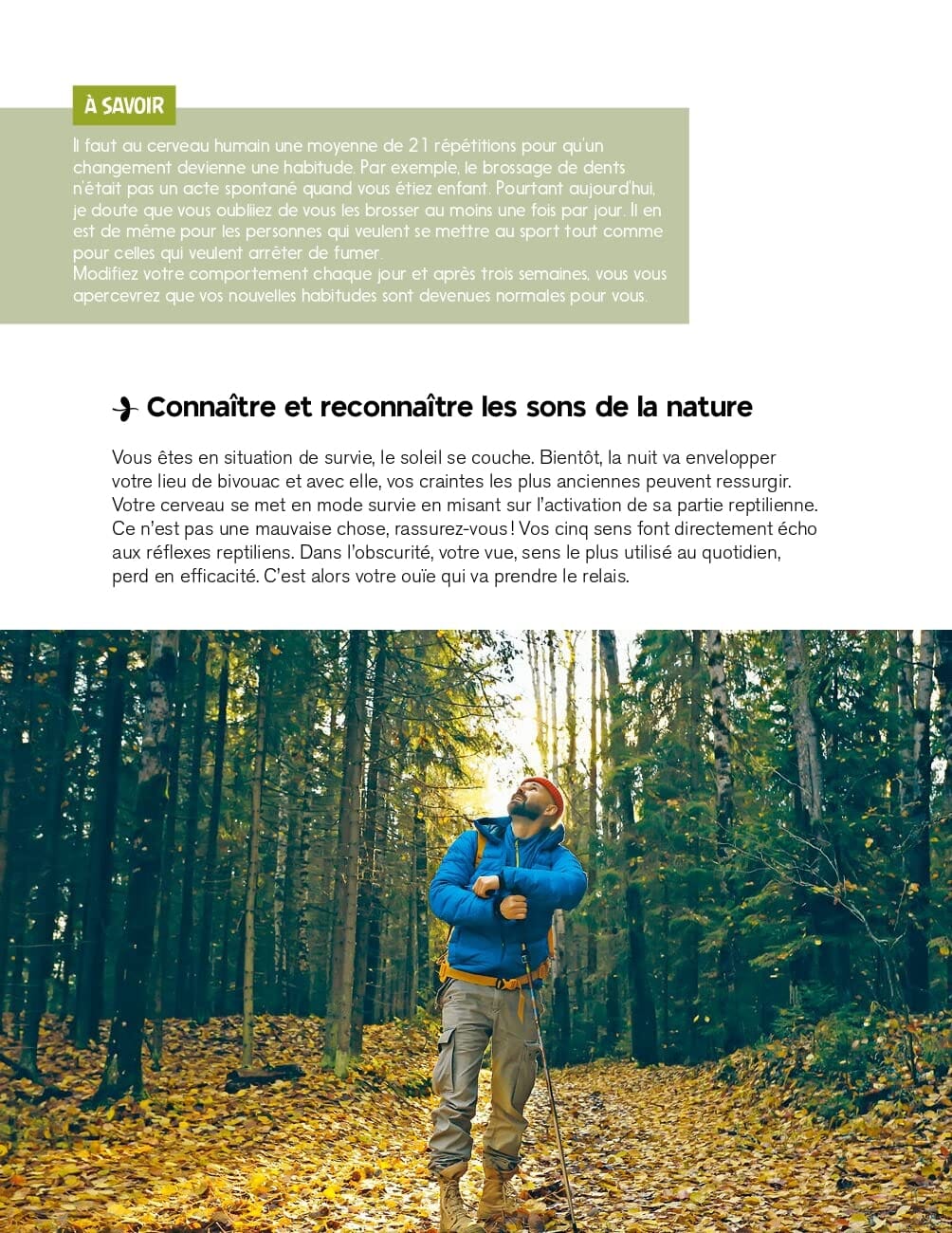 Guide pratique - La survie, la nature et moi guide pratique Hachette 