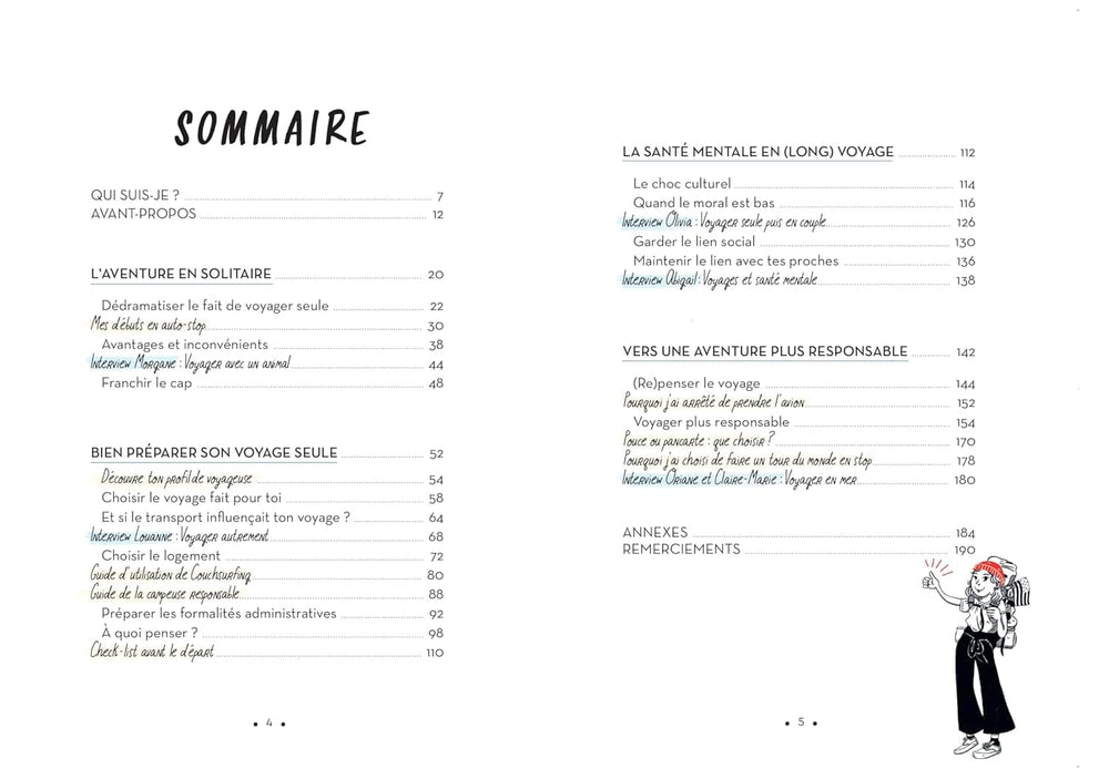 Guide pratique - Oser partir seule ! Le guide pour les aventurières qui voyagent en solitaire | Larousse guide pratique Dilibel 