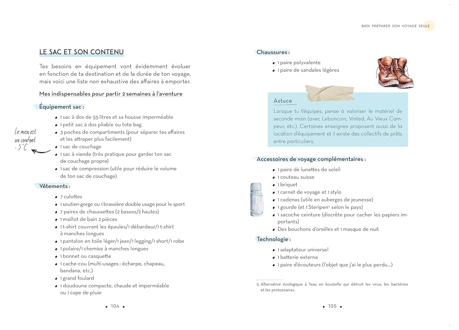 Guide pratique - Oser partir seule ! Le guide pour les aventurières qui voyagent en solitaire | Larousse guide pratique Dilibel 