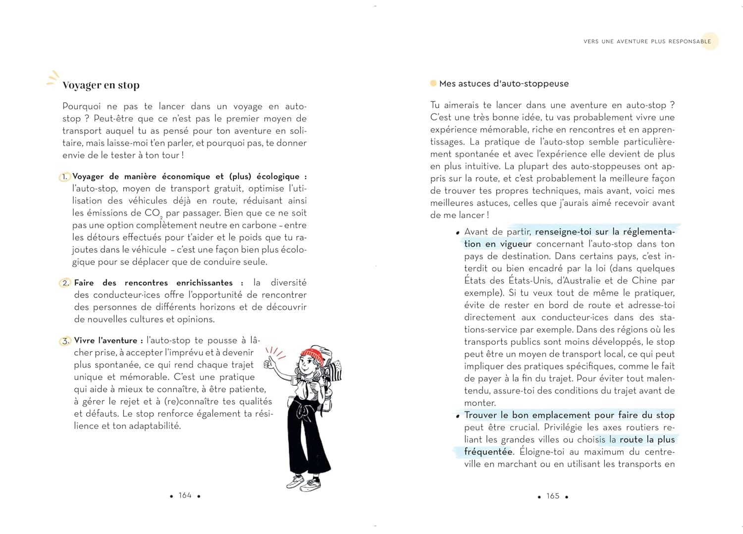 Guide pratique - Oser partir seule ! Le guide pour les aventurières qui voyagent en solitaire | Larousse guide pratique Dilibel 