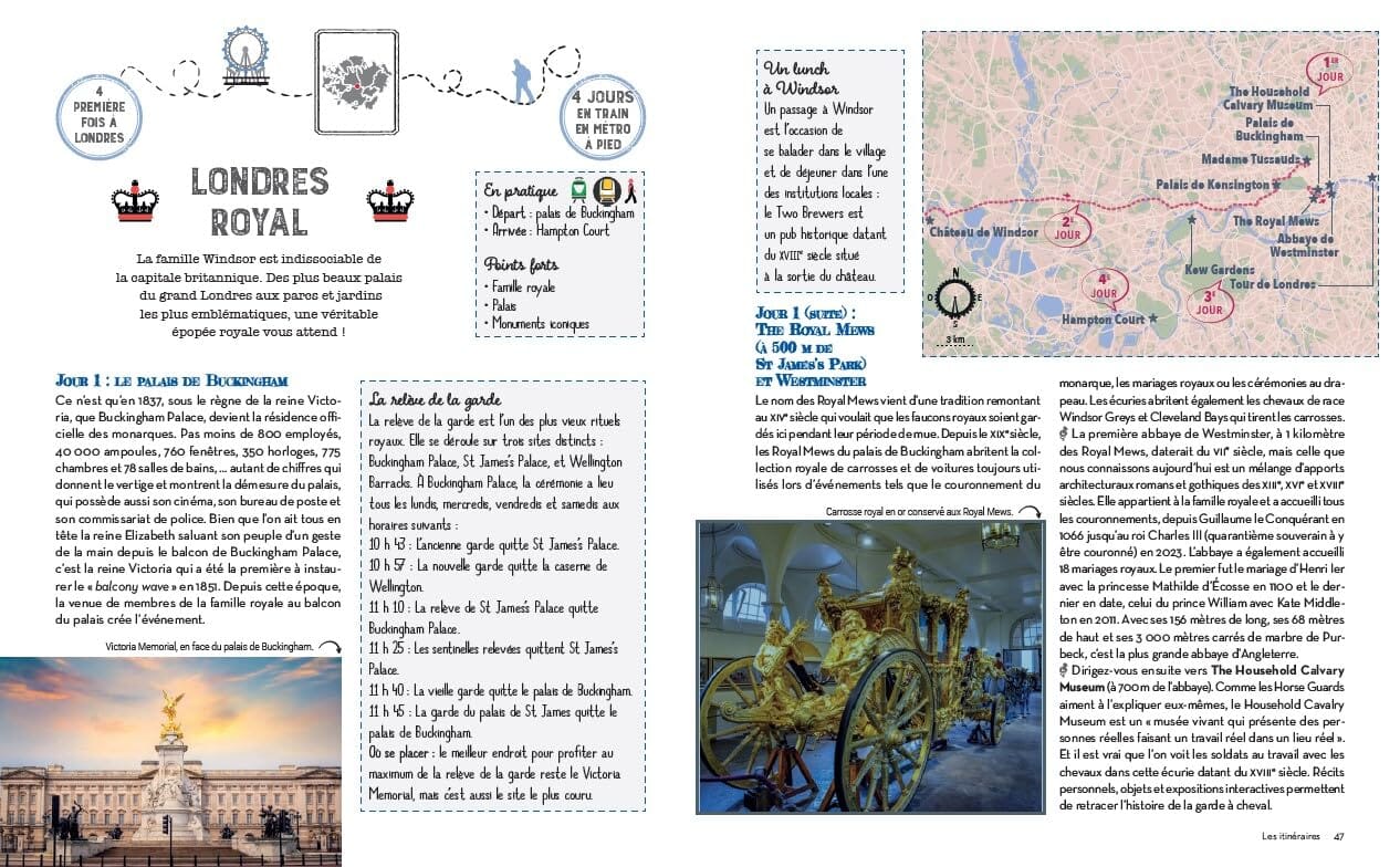 Guide pratique - Tout pour préparer son voyage à Londres, 25 itinéraires guide de voyage Dilibel