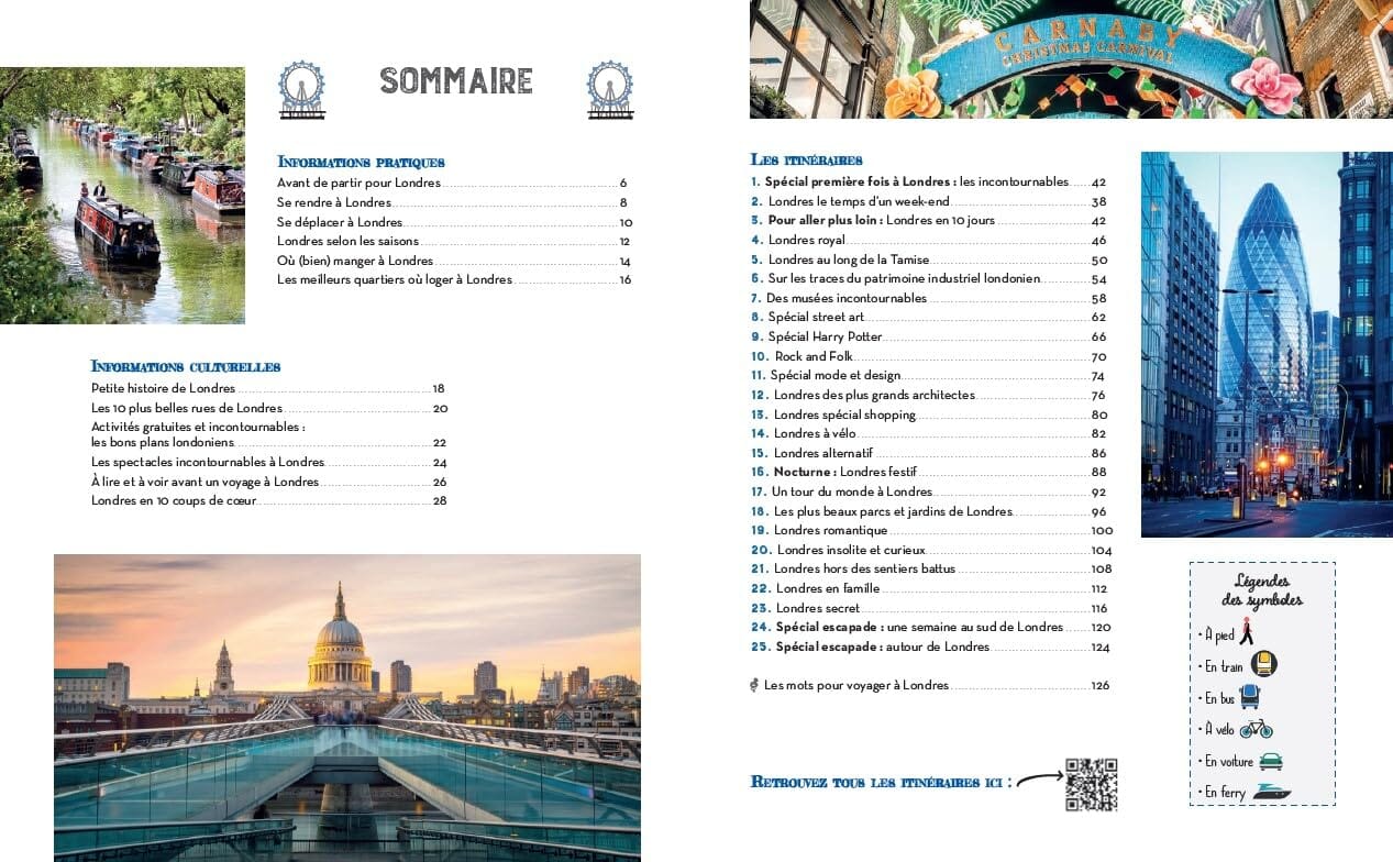 Guide pratique - Tout pour préparer son voyage à Londres, 25 itinéraires guide de voyage Dilibel