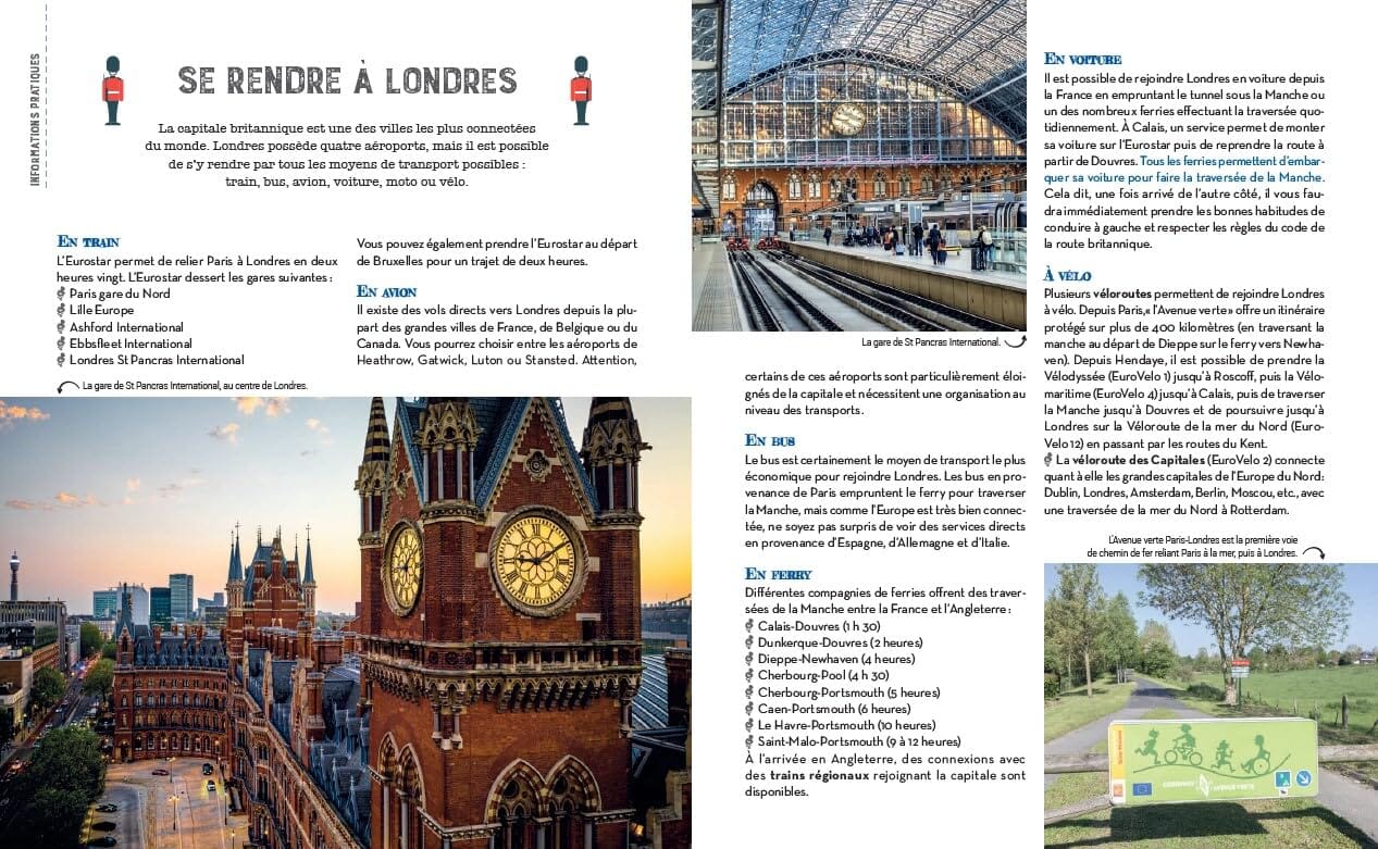 Guide pratique - Tout pour préparer son voyage à Londres, 25 itinéraires guide de voyage Dilibel