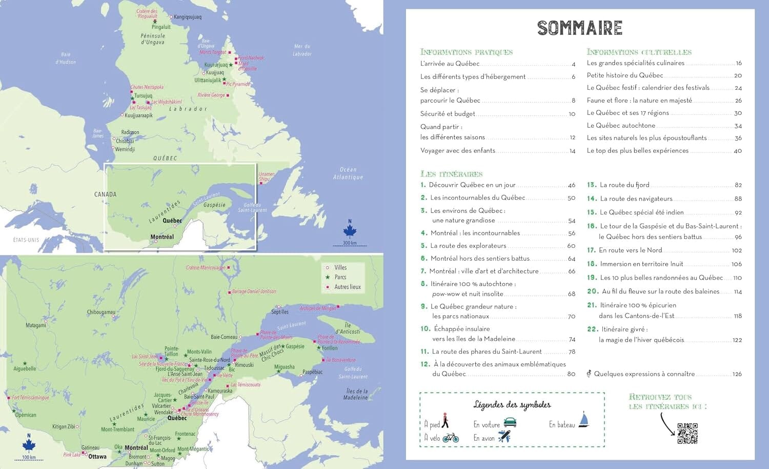 Guide pratique - Tout pour préparer son voyage au Québec 2026 | Larousse guide de voyage Dilibel