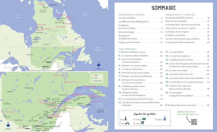 Guide pratique - Tout pour préparer son voyage au Québec 2026 | Larousse guide de voyage Dilibel