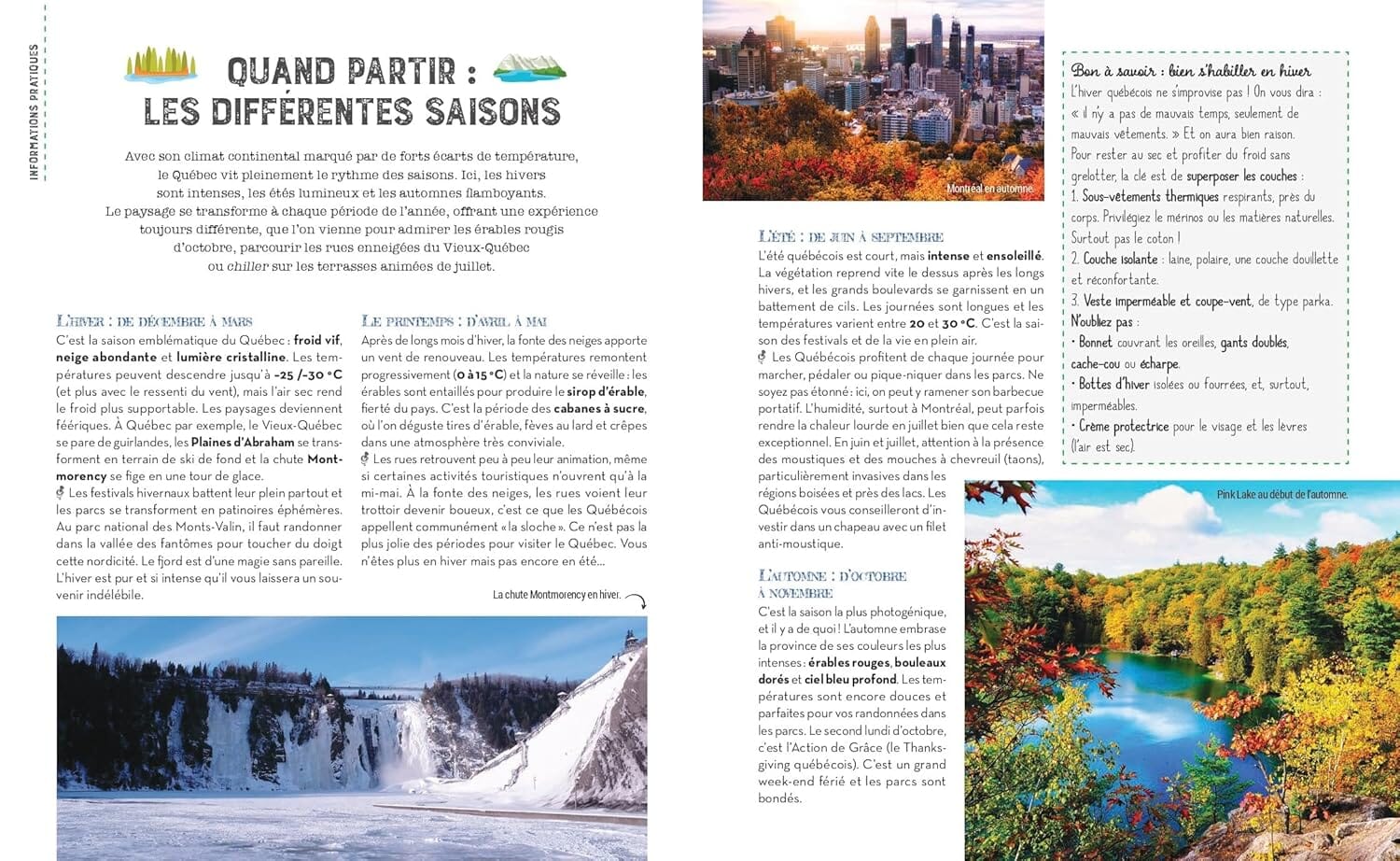 Guide pratique - Tout pour préparer son voyage au Québec 2026 | Larousse guide de voyage Dilibel