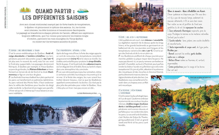 Guide pratique - Tout pour préparer son voyage au Québec 2026 | Larousse guide de voyage Dilibel