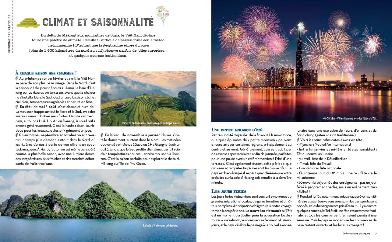 Guide pratique - Tout pour préparer son voyage au Vietnam | Larousse guide de voyage Dilibel 